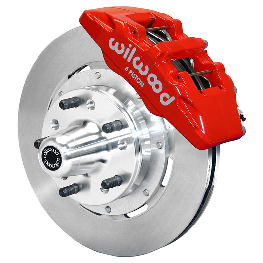Wilwood Forged Dynapro 6 Big Brake Front Brake Kit (Hub)