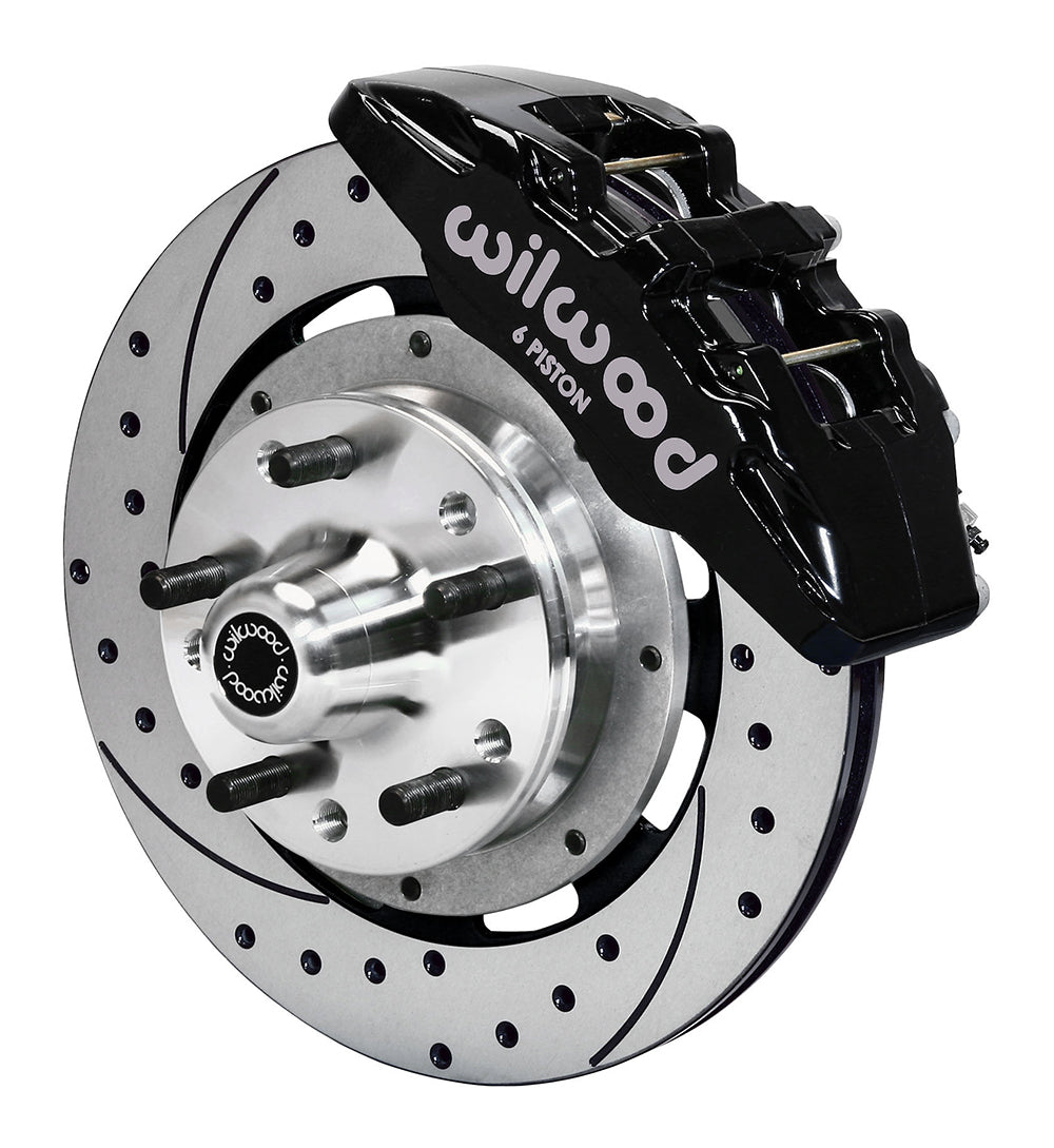 Wilwood Forged Dynapro 6 Big Brake Front Brake Kit (Hub)