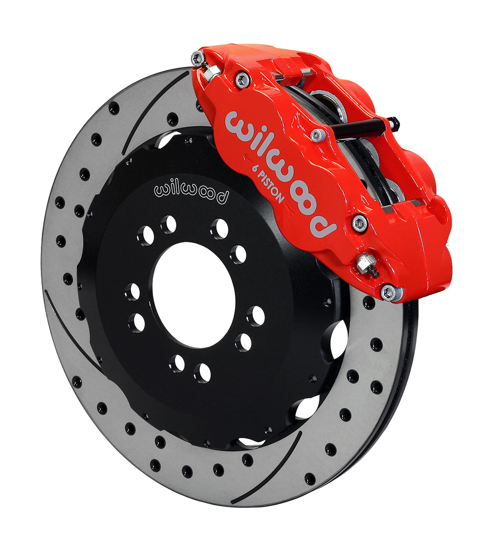 Wilwood Forged Narrow Superlite 6R Big Brake Front Brake Kit (Hat)