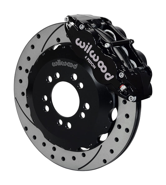 Wilwood Forged Narrow Superlite 6R Big Brake Front Brake Kit (Hat)