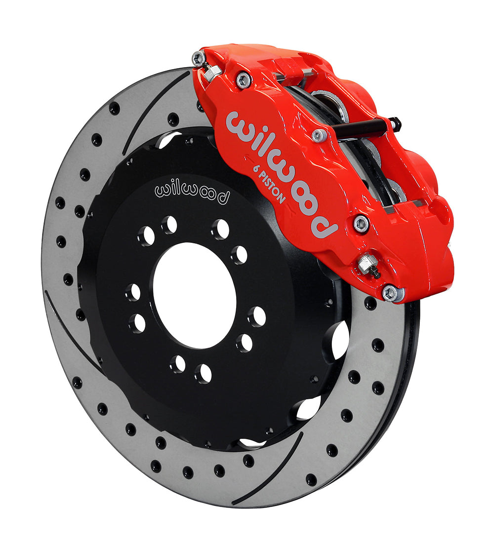 Wilwood Forged Narrow Superlite 6R Big Brake Front Brake Kit (Hat)