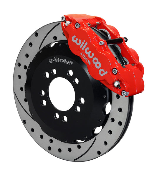 Wilwood Forged Narrow Superlite 6R Big Brake Front Brake Kit (Hat)