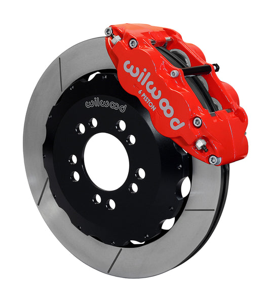 Wilwood Forged Narrow Superlite 6R Big Brake Front Brake Kit (Hat)