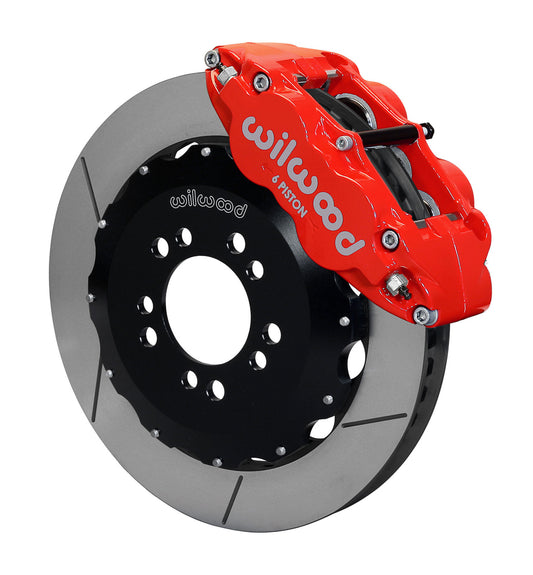 Wilwood Forged Narrow Superlite 6R Big Brake Front Brake Kit (Hat)