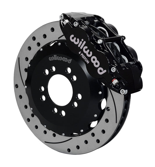 Wilwood Forged Narrow Superlite 6R Big Brake Front Brake Kit (Hat)