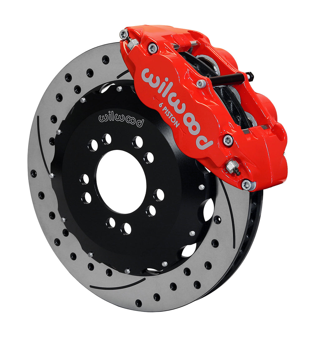 Wilwood Forged Narrow Superlite 6R Big Brake Front Brake Kit (Hat)
