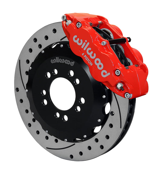 Wilwood Forged Narrow Superlite 6R Big Brake Front Brake Kit (Hat)