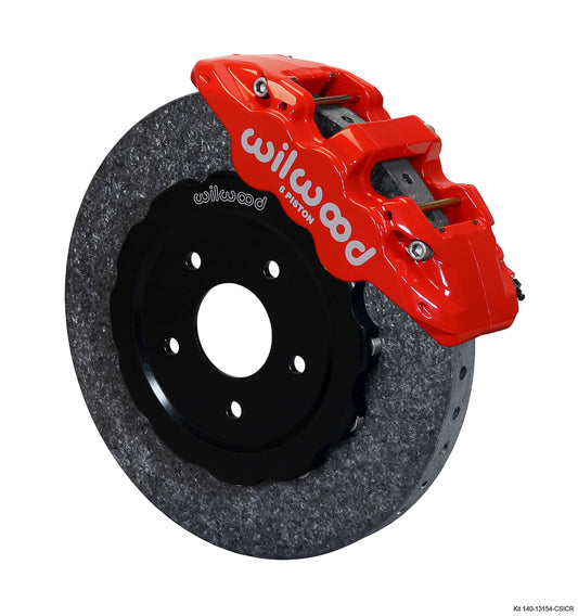 Wilwood AERO6 WCCB Carbon-Ceramic Big Brake Front Brake Kit