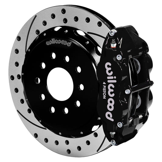 Wilwood Forged Narrow Superlite 4R Big Brake Rear Brake Kit For OE Parking Brake