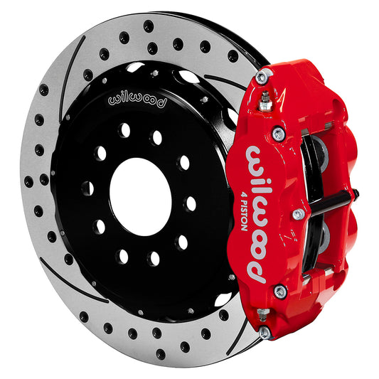 Wilwood Forged Narrow Superlite 4R Big Brake Rear Brake Kit For OE Parking Brake
