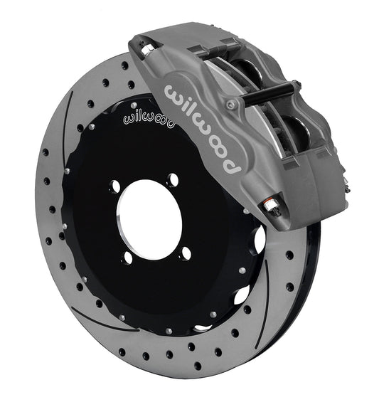 Wilwood Forged Superlite 4 Big Brake Front Brake Kit (Hat)