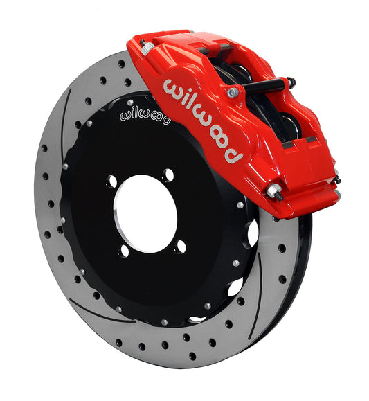 Wilwood Forged Superlite 4 Big Brake Front Brake Kit (Hat)