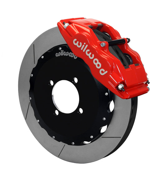 Wilwood Forged Superlite 4 Big Brake Front Brake Kit (Hat)
