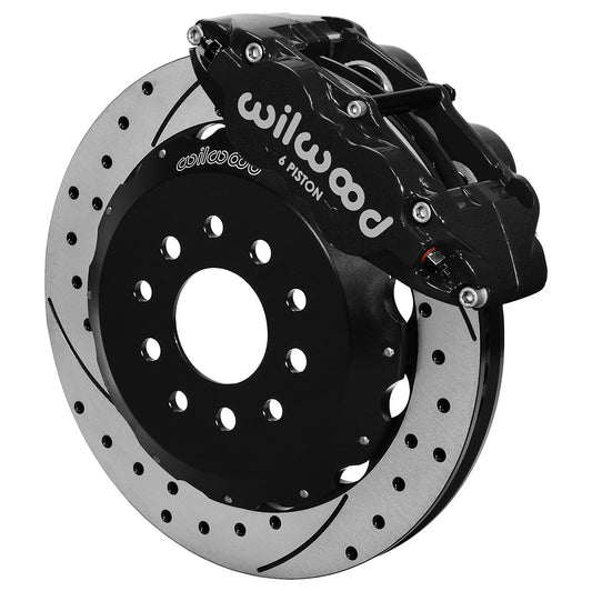 Wilwood Forged Narrow Superlite 6R Big Brake Front Brake Kit (Hat)