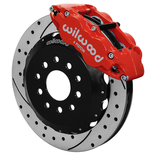 Wilwood Forged Narrow Superlite 6R Big Brake Front Brake Kit (Hat)