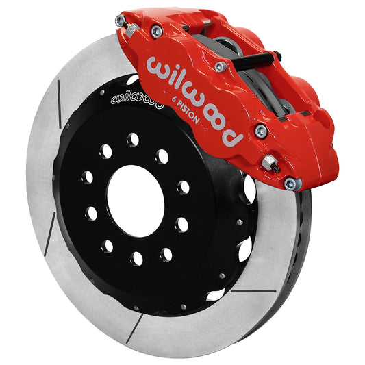 Wilwood Forged Narrow Superlite 6R Big Brake Front Brake Kit (Hat)