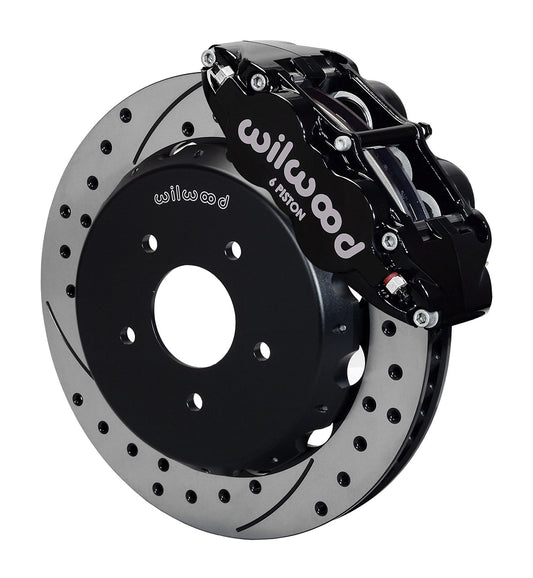 Wilwood Forged Narrow Superlite 6R Big Brake Front Brake Kit (Hat)