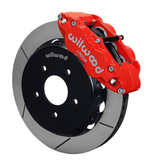Wilwood Forged Narrow Superlite 6R Big Brake Front Brake Kit (Hat)