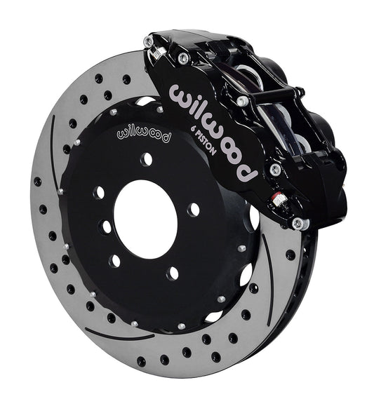 Wilwood Forged Narrow Superlite 6R Big Brake Front Brake Kit (Hat)