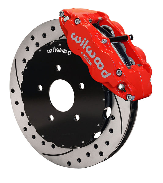 Wilwood Forged Narrow Superlite 6R Big Brake Front Brake Kit (Hat)
