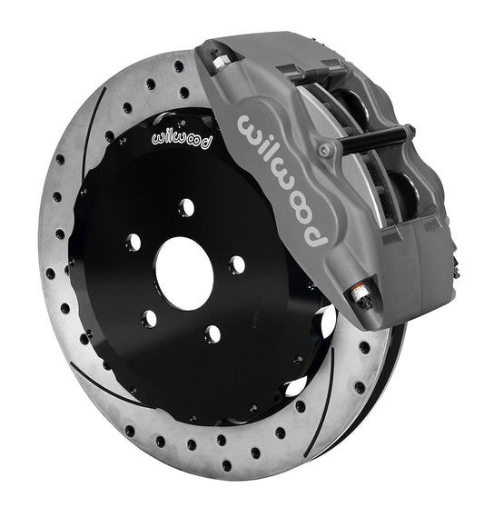 Wilwood Forged Superlite 4 Big Brake Front Brake Kit (Hat)