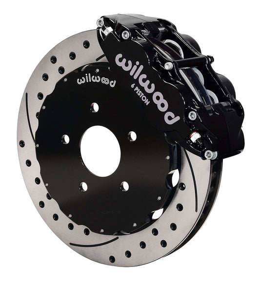 Wilwood Forged Narrow Superlite 6R Big Brake Front Brake Kit (Hat)