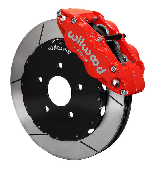 Wilwood Forged Narrow Superlite 6R Big Brake Front Brake Kit (Hat)