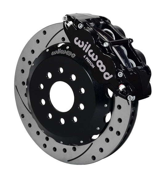 Wilwood Forged Narrow Superlite 6R Big Brake Front Brake Kit (Hat)