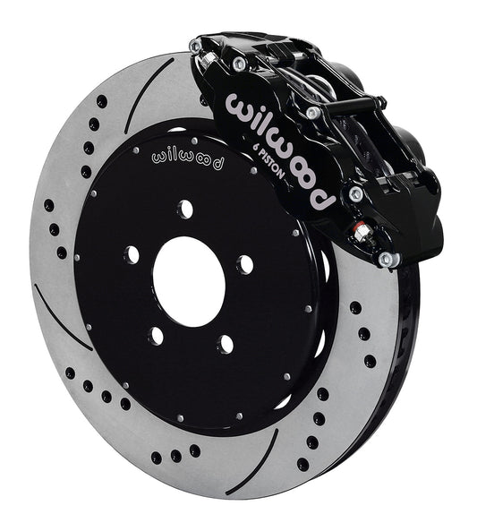 Wilwood Forged Narrow Superlite 6R Big Brake Front Brake Kit (Hat)