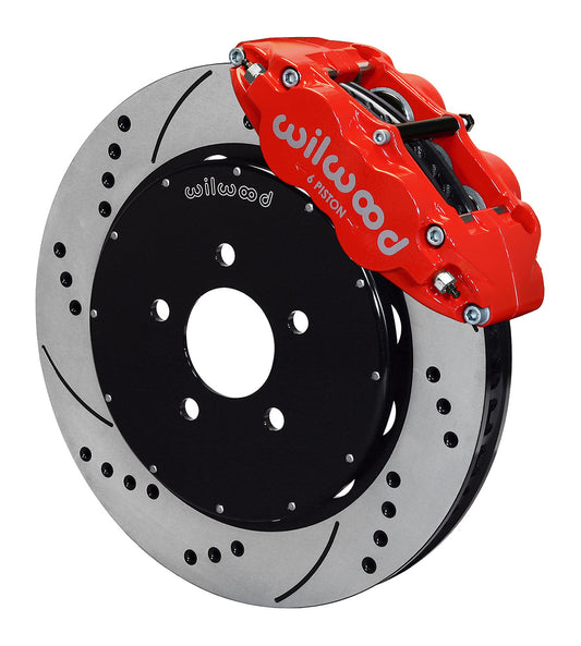 Wilwood Forged Narrow Superlite 6R Big Brake Front Brake Kit (Hat)