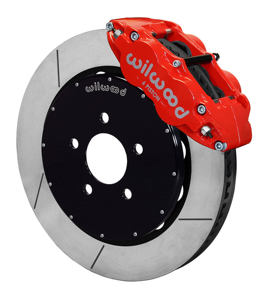Wilwood Forged Narrow Superlite 6R Big Brake Front Brake Kit (Hat)