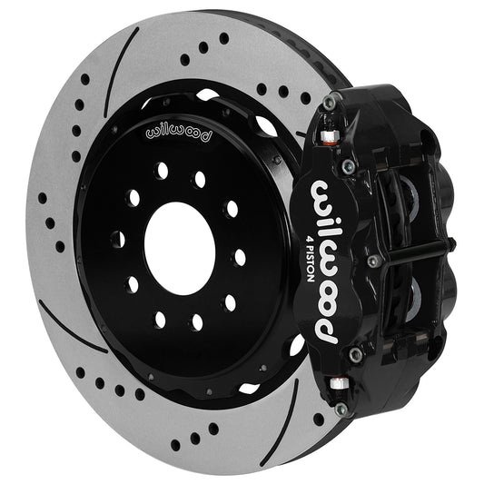 Wilwood Forged Narrow Superlite 4R Big Brake Rear Brake Kit For OE Parking Brake