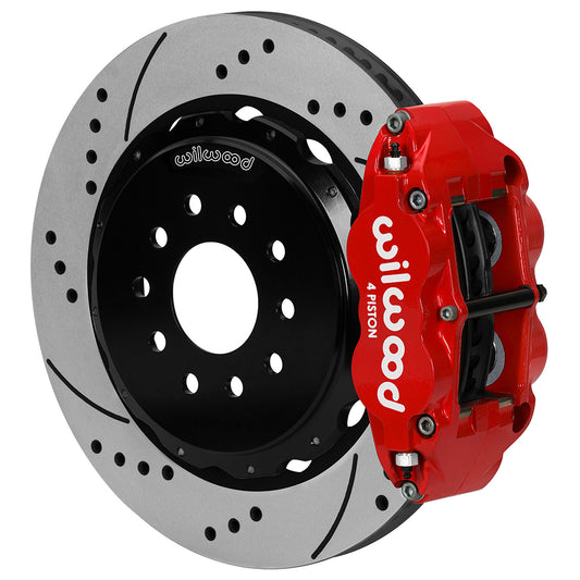 Wilwood Forged Narrow Superlite 4R Big Brake Rear Brake Kit For OE Parking Brake
