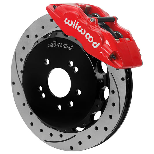 Wilwood Forged Superlite 4 Big Brake Front Brake Kit (Hat)