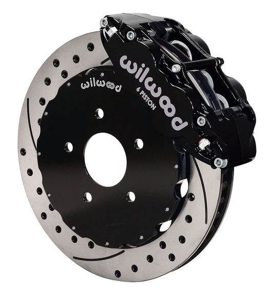 Wilwood Forged Narrow Superlite 6R Big Brake Front Brake Kit (Hat)
