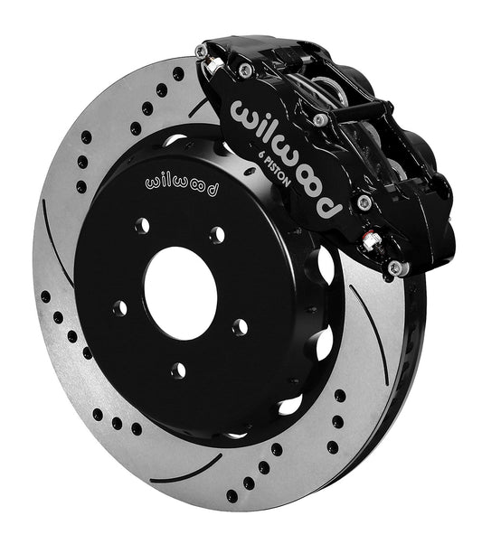Wilwood Forged Narrow Superlite 6R Big Brake Front Brake Kit (Hat)
