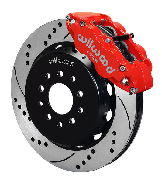 Wilwood Forged Narrow Superlite 6R Big Brake Front Brake Kit (Hat)