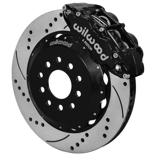 Wilwood Forged Narrow Superlite 6R Big Brake Front Brake Kit (Hat)