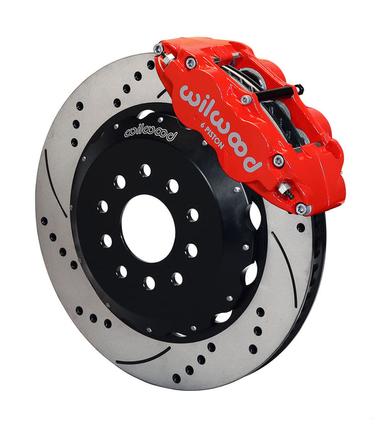 Wilwood Forged Narrow Superlite 6R Big Brake Front Brake Kit (Hat)