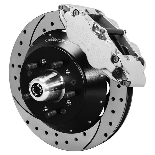 Wilwood Forged Narrow Superlite 6R Big Brake Front Brake Kit (Hub)
