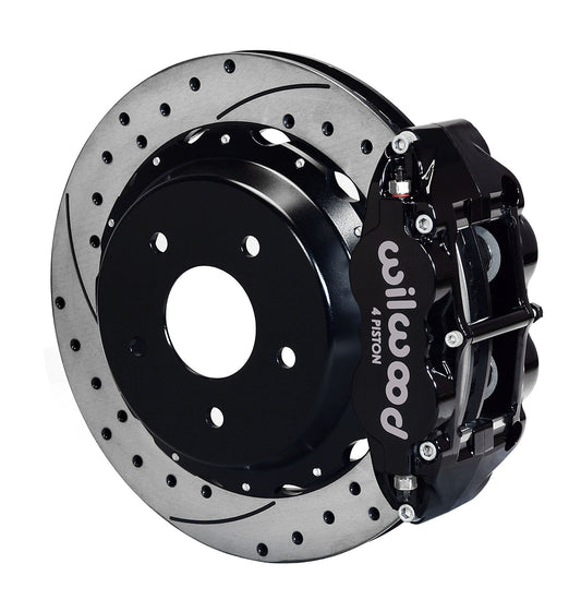 Wilwood Forged Narrow Superlite 4R Big Brake Rear Brake Kit For OE Parking Brake