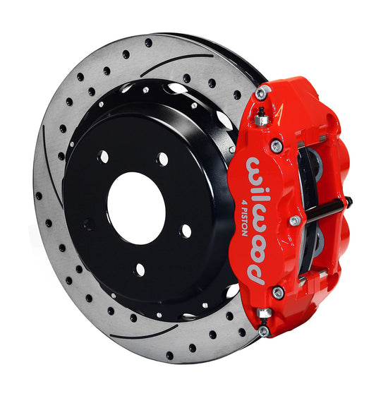 Wilwood Forged Narrow Superlite 4R Big Brake Rear Brake Kit For OE Parking Brake