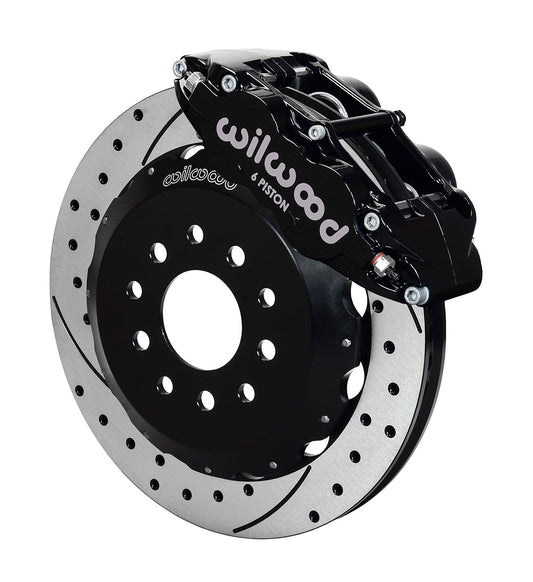 Wilwood Forged Narrow Superlite 6R Big Brake Front Brake Kit (Hat)