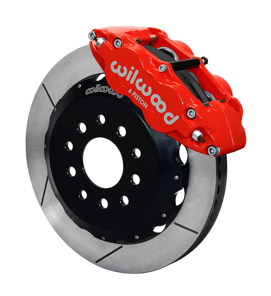 Wilwood Forged Narrow Superlite 6R Big Brake Front Brake Kit (Hat)